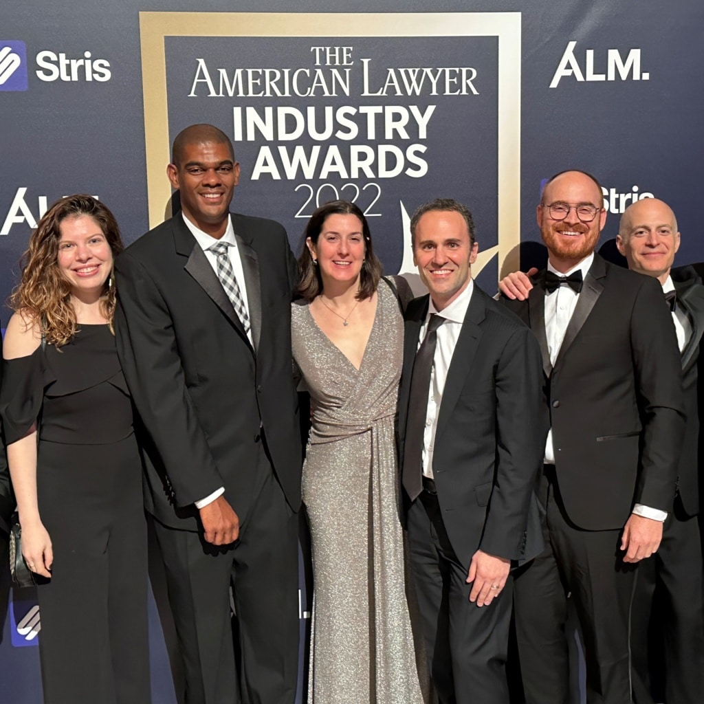 Stris again named Finalist for The American Lawyer’s National Boutique of the Year (2022)