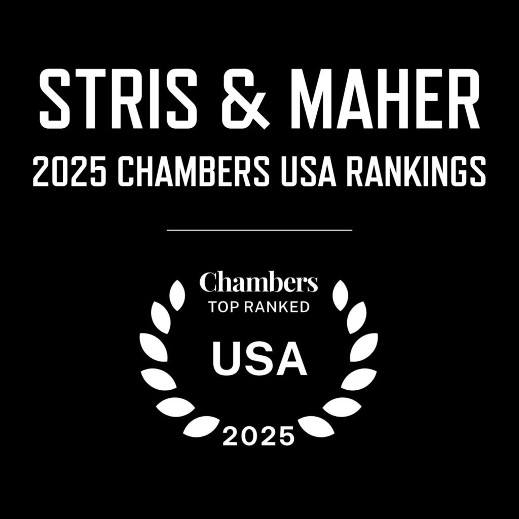 Stris & Maher earns top rankings in 2025 Chambers USA guide