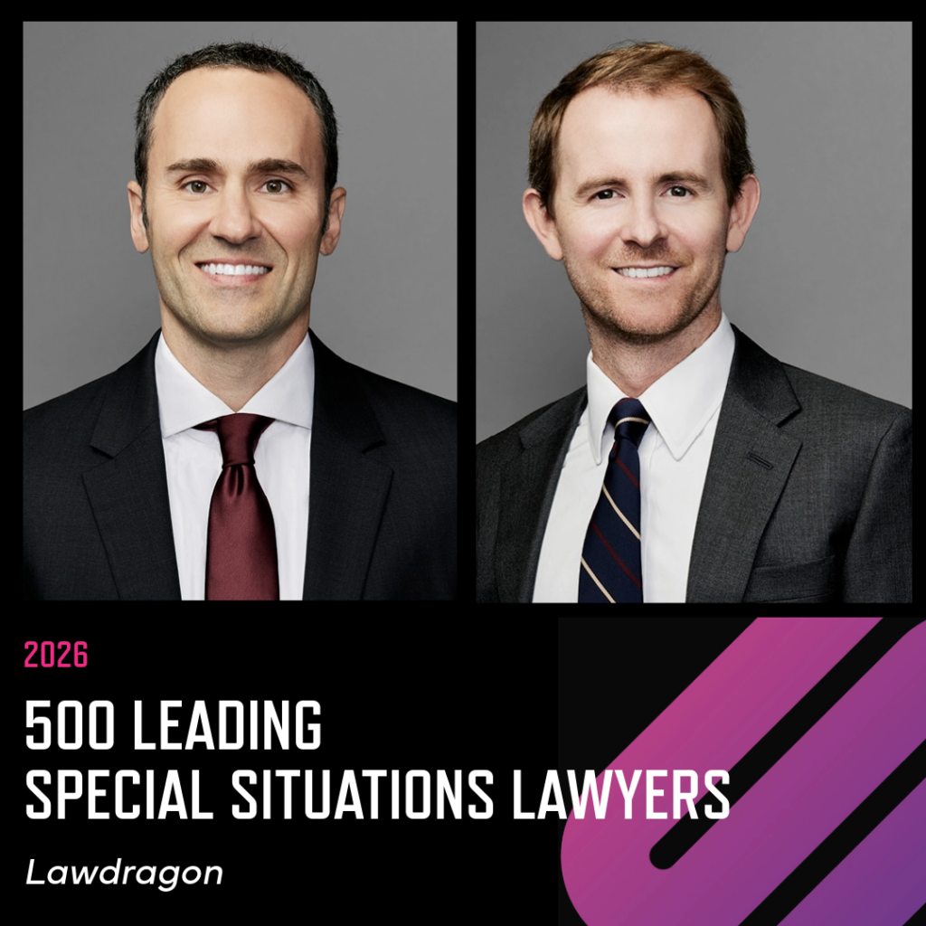 Peter Stris and John Stokes named to Lawdragon’s inaugural list of 500 Leading Special Situations Lawyers